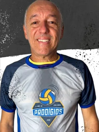 Fábio Nascimento, profissional de Educação Física e técnico do Clube de Voleibol Prodígios